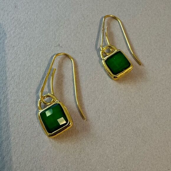 vintage style dangle Earrings A1464 - Picture 3 of 4
